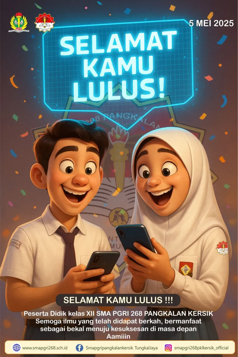 PENGUMUMAN KELULUSAN PESERTA DIDIK KELAS XII