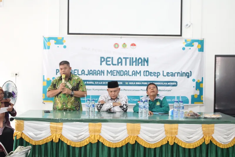 Pelatihan Pembelajaran Mendalam (Deep Learning) Tahun 2026 Sukses Dilaksanakan di SMA PGRI 268 Pangkalan Kersik