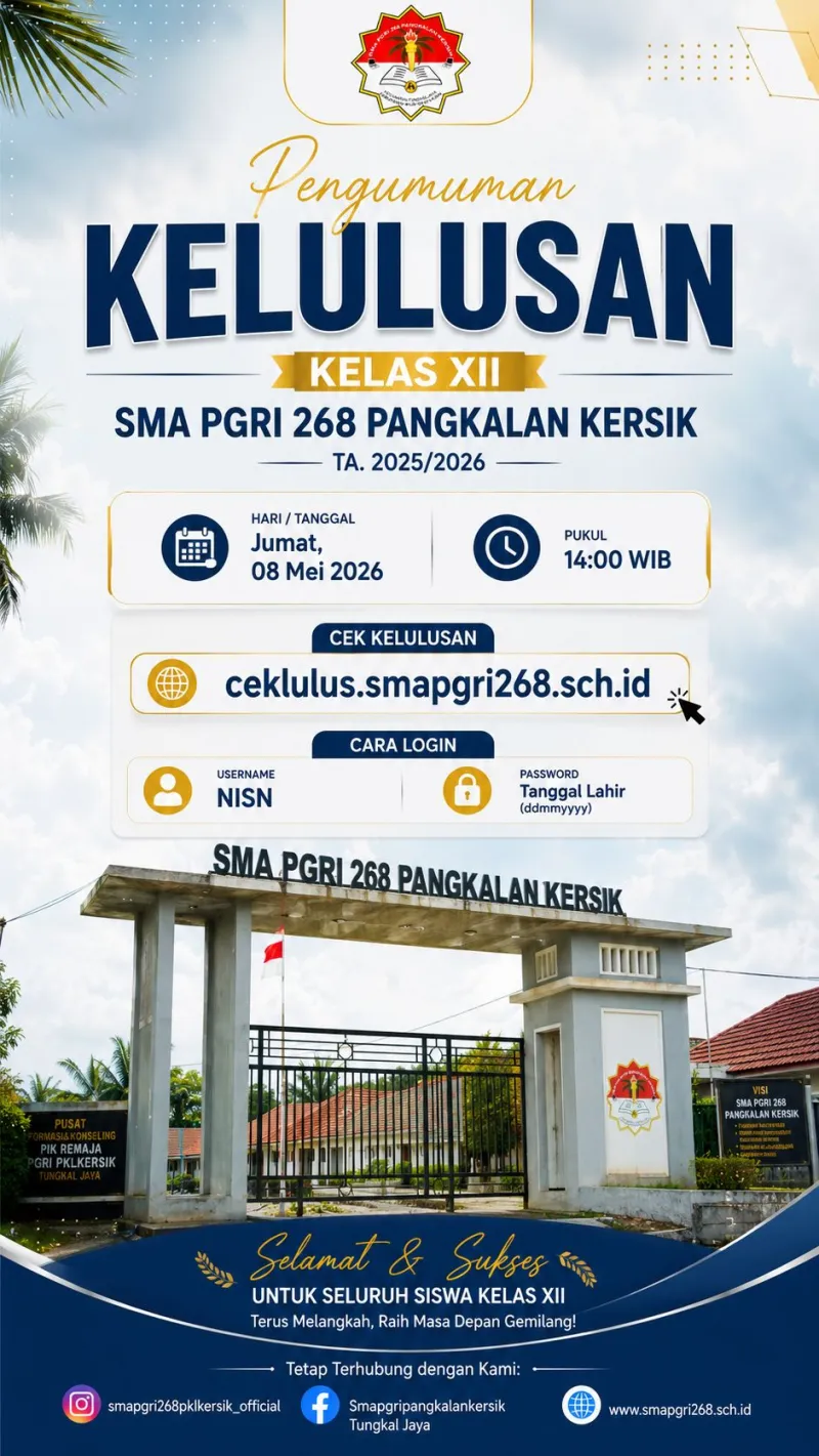 Pengumuman Kelulusan Kelas XII