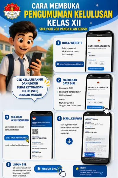 Foto 1 — PENGUMUMAN KELULUSAN KELAS XII