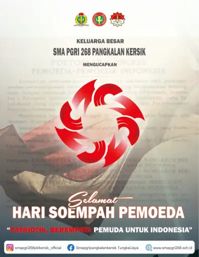 SELAMAT HARI SUMPAH PEMUDA KE-98