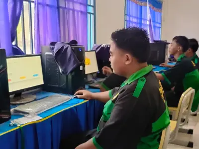 Foto 3 — Sesi Ketiga Tutup TKA Hari Ketiga di SMA PGRI 268 Pangkalan Kersik