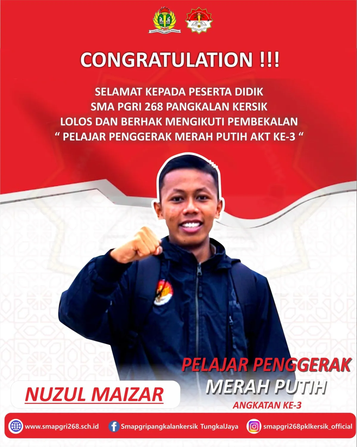 🎉 Selamat dan Sukses! 🎉
