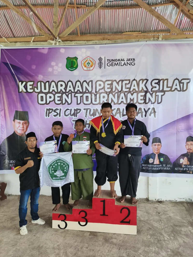 PRESTASI SISWA SMA PGRI 268 PANGKALAN KERSIK DI KEJUARAAN IPSI TUNGKAL JAYA