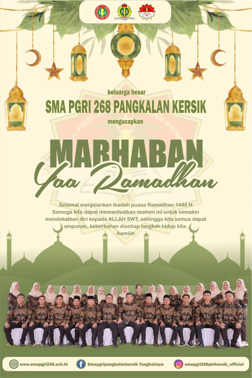 🌙 Marhaban ya Ramadhan 1446 H 🌙