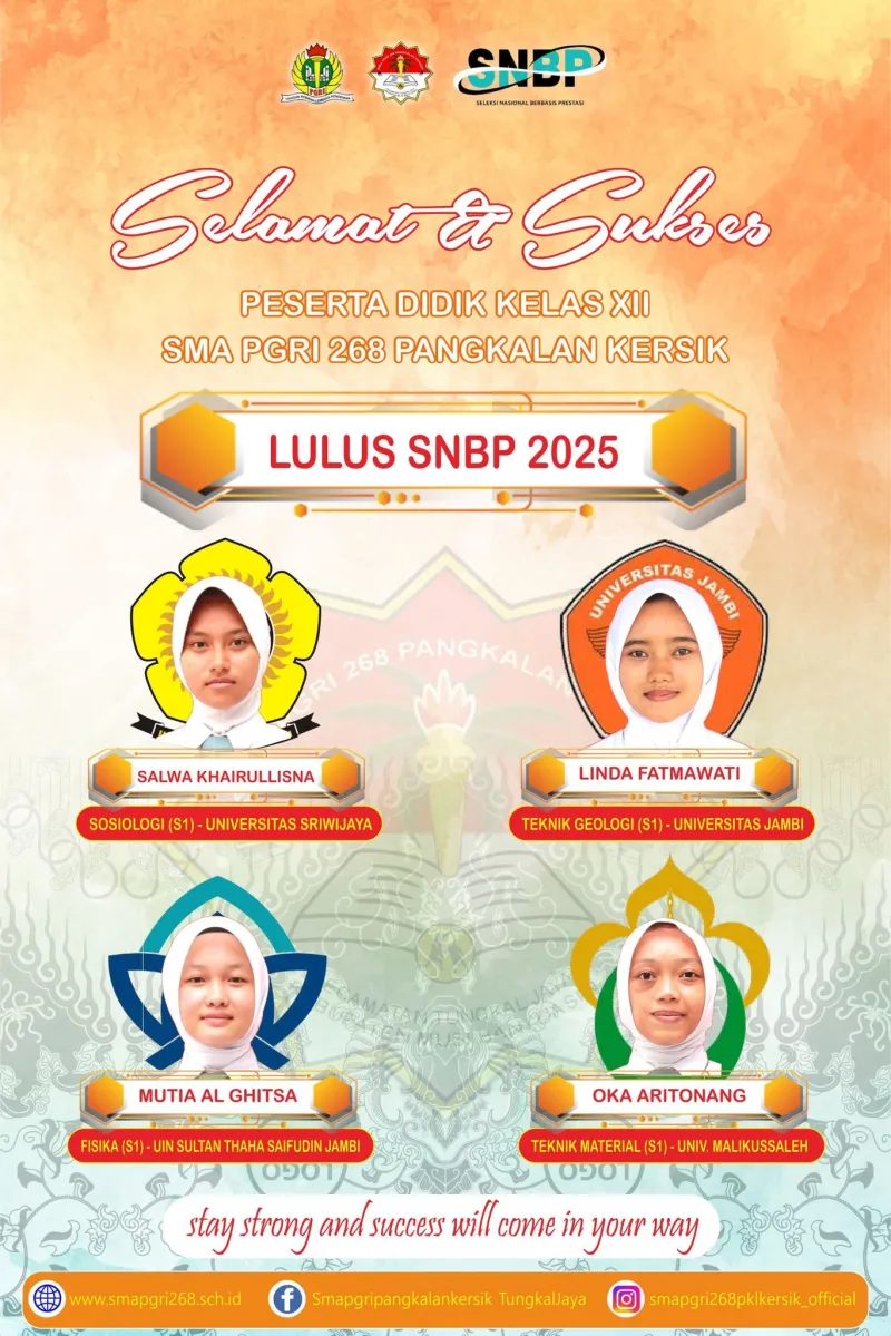 SELAMAT & SUKSES!
