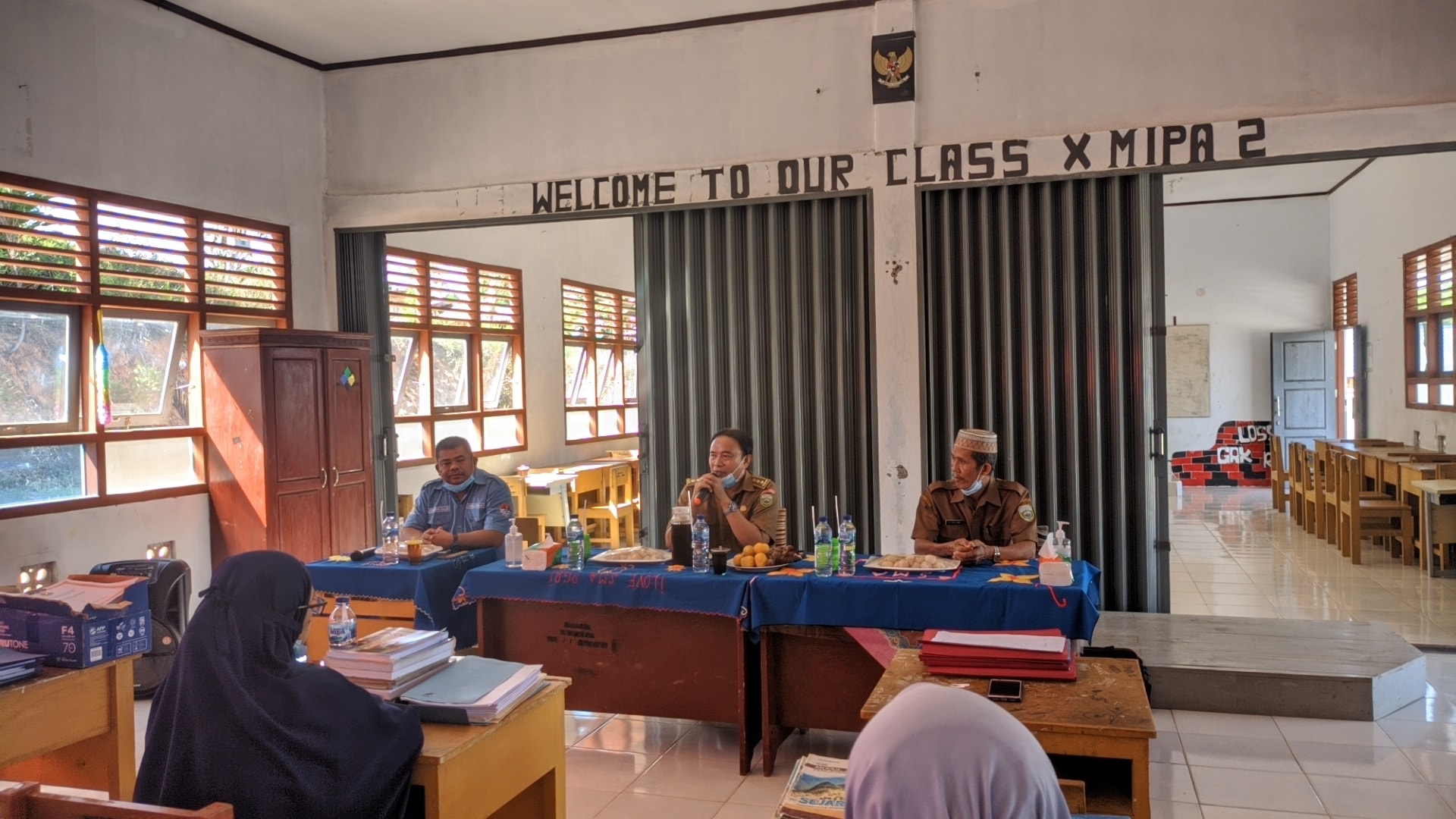 Monitoring dan Evaluasi (Monev) Guru, Kepala Sekolah dan Tenaga Kependidikan SMA PGRI 268 Pangkalan Kersik.